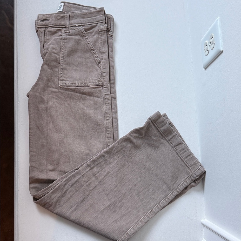 Abercrombie Kids High Rise Wide Leg 11/12 long